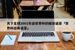 天下足球2001年进世界杯的精彩语录「世界杯经典语录」