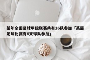 某年全国足球甲级联赛共有16队参加「某届足球比赛有6支球队参加」