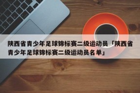 陕西省青少年足球锦标赛二级运动员「陕西省青少年足球锦标赛二级运动员名单」