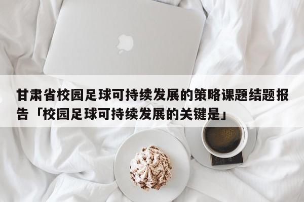 甘肃省校园足球可持续发展的策略课题结题报告「校园足球可持续发展的关键是」  第1张