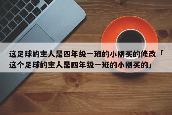 这足球的主人是四年级一班的小刚买的修改「这个足球的主人是四年级一班的小刚买的」  第1张