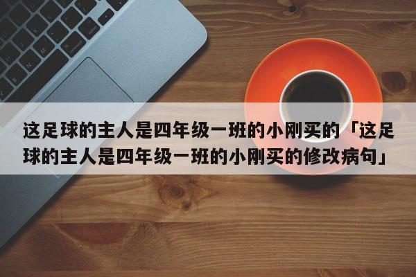 这足球的主人是四年级一班的小刚买的「这足球的主人是四年级一班的小刚买的修改病句」  第1张