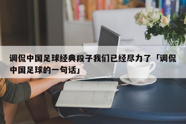 调侃中国足球经典段子我们已经尽力了「调侃中国足球的一句话」  第1张